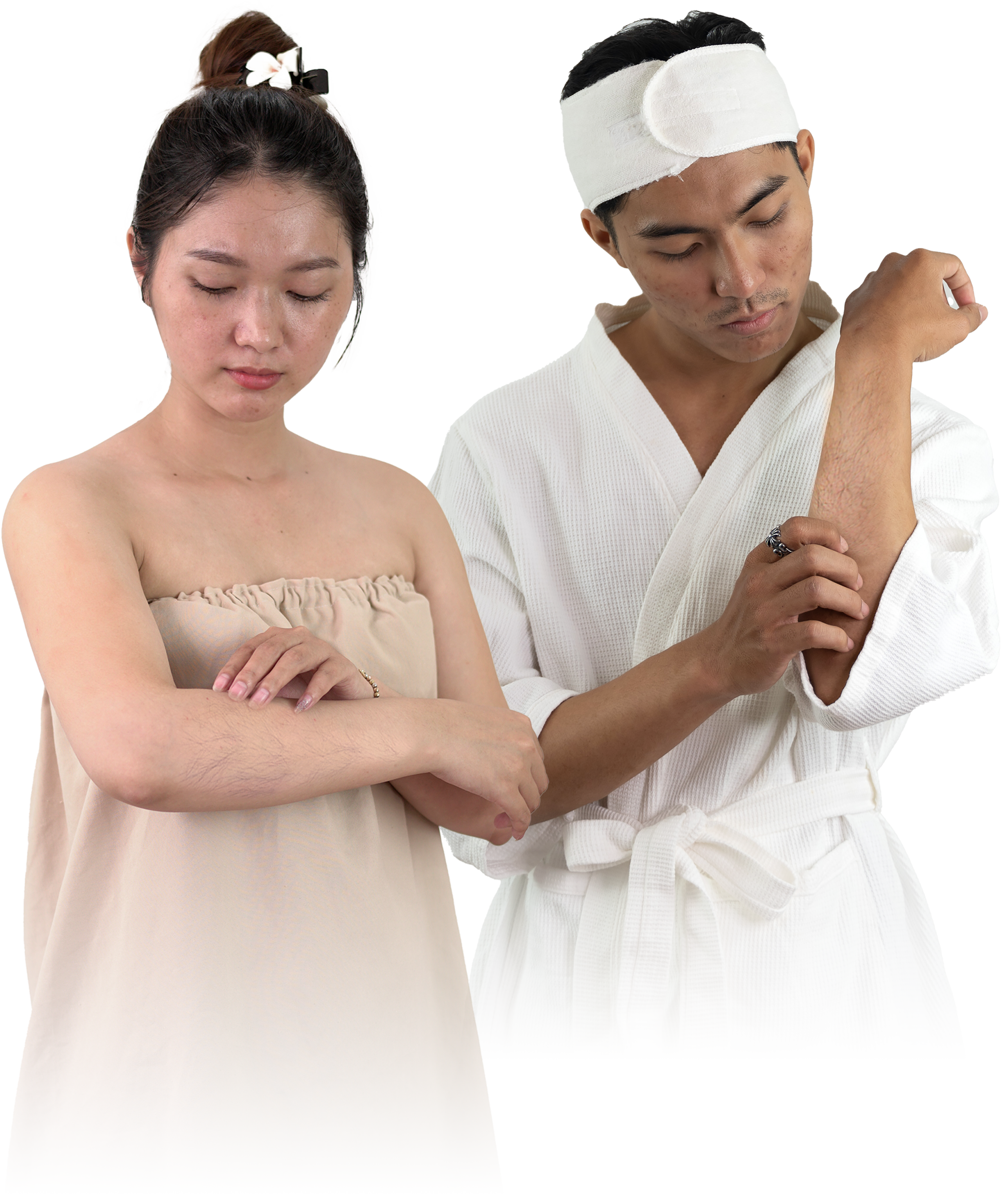 hình triệt lông trước