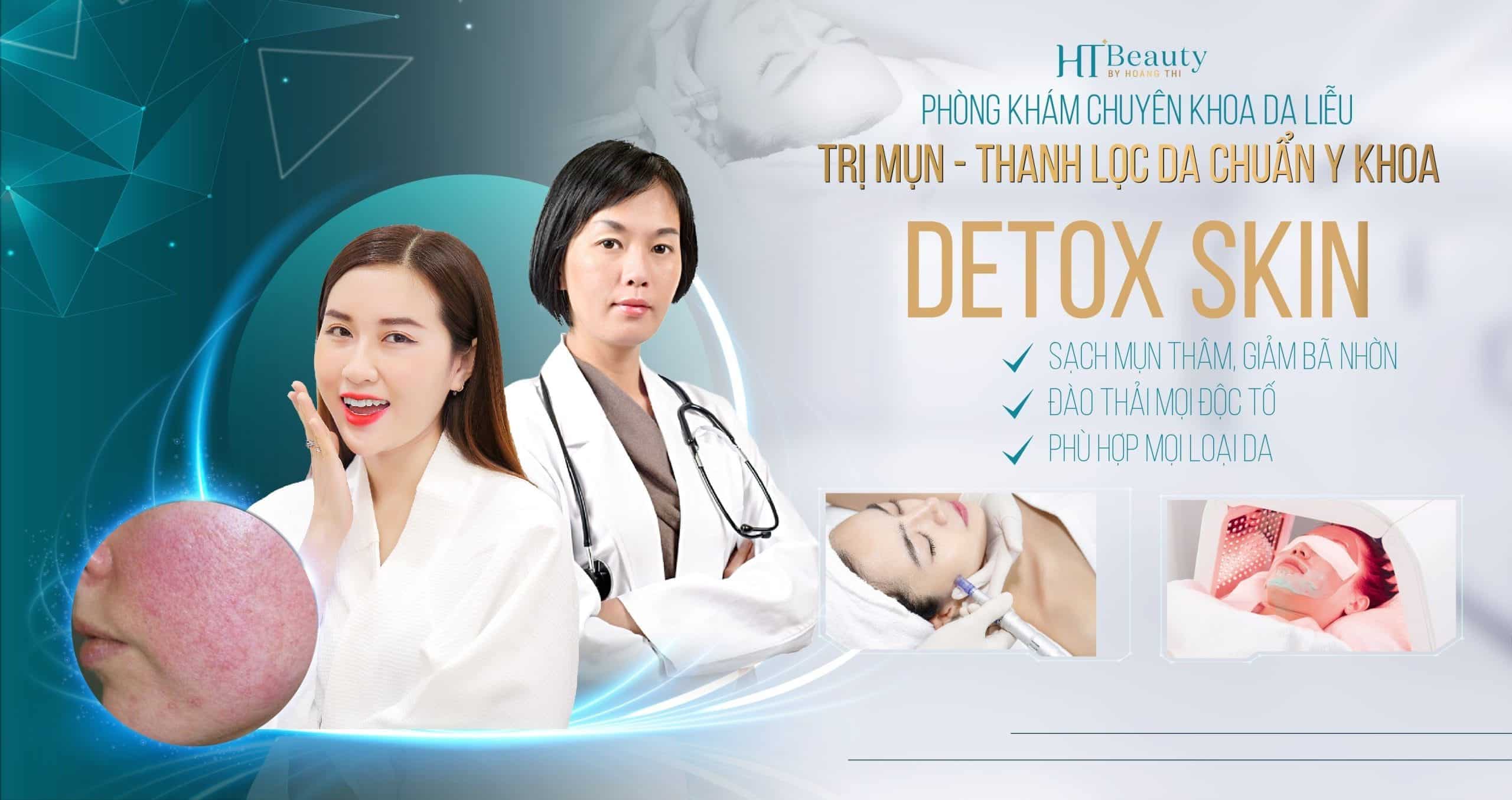 Điều trị mun Thanh lọc da Detox Skin
