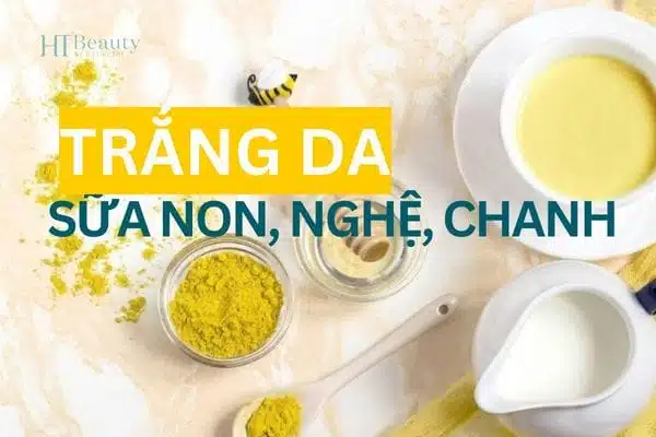 cách đắp mặt nạ sữa non