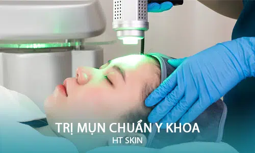 Trị mụn chuẩn y khoa HT Skin