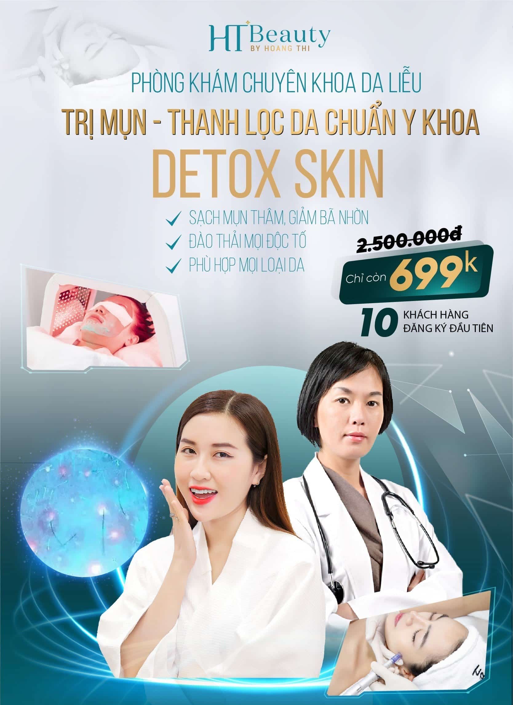 Banner điều trị mụn Detox Skin