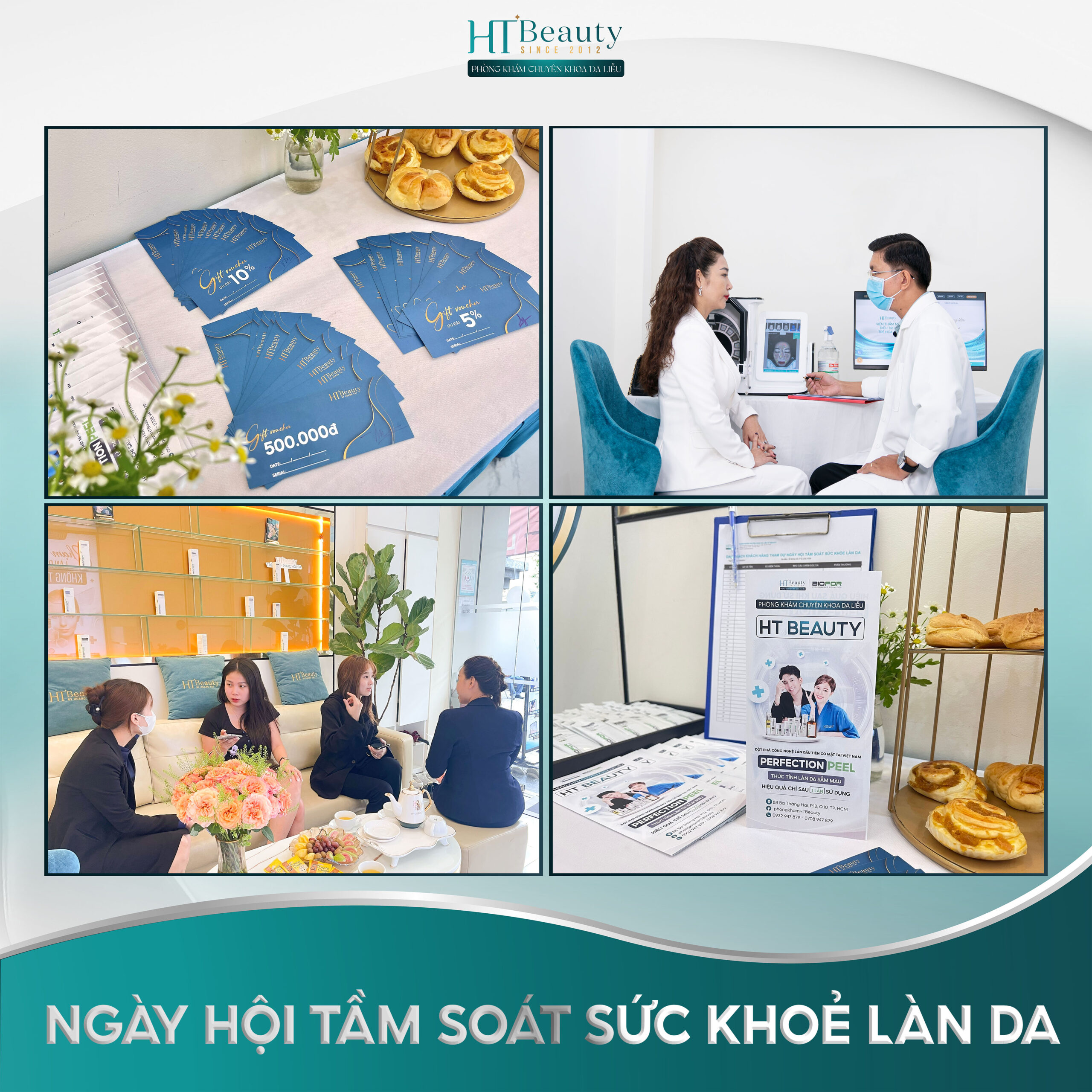 NGÀY HỘI TẦM SOÁT SỨC KHỎE LÀN DA THÁNG 8