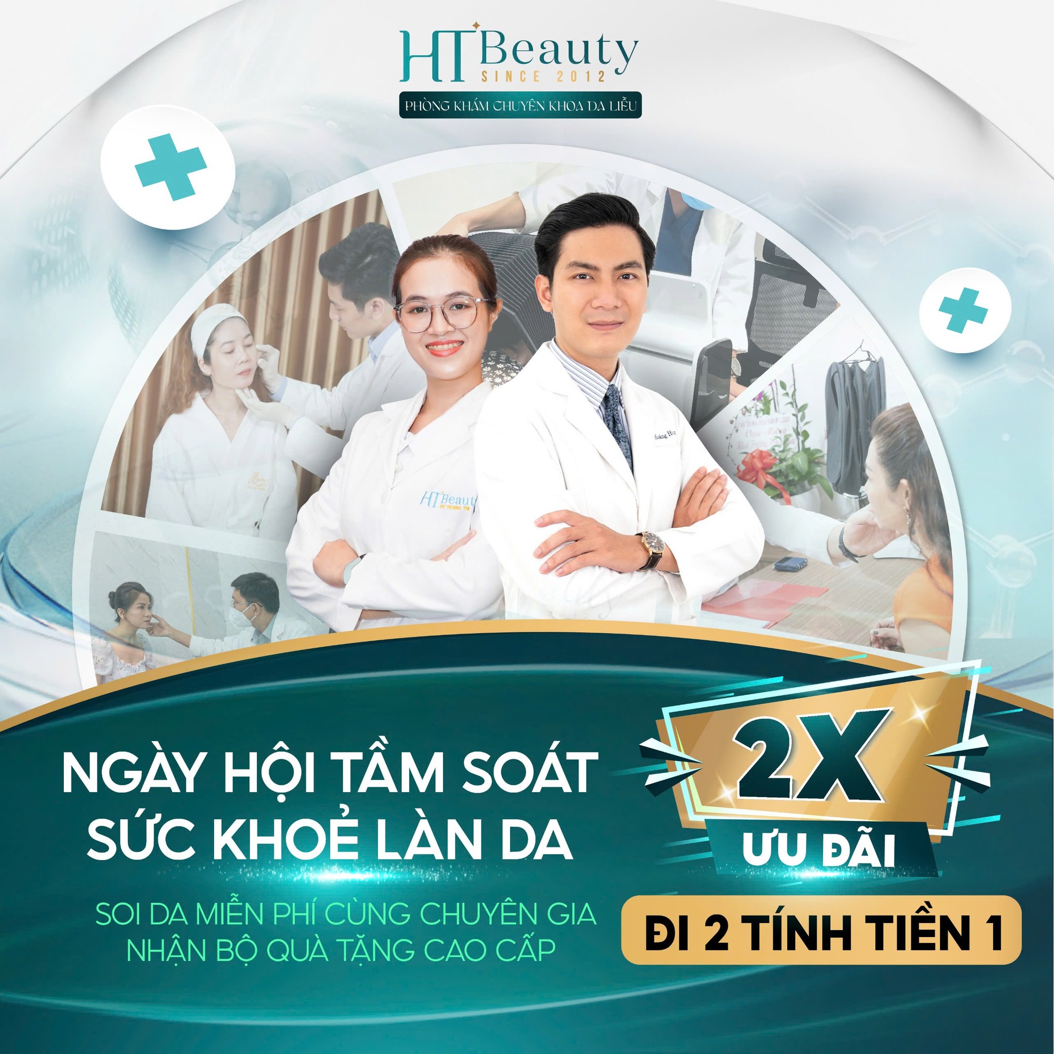 NGÀY HỘI TẦM SOÁT SỨC KHỎE LÀN DA THÁNG 8