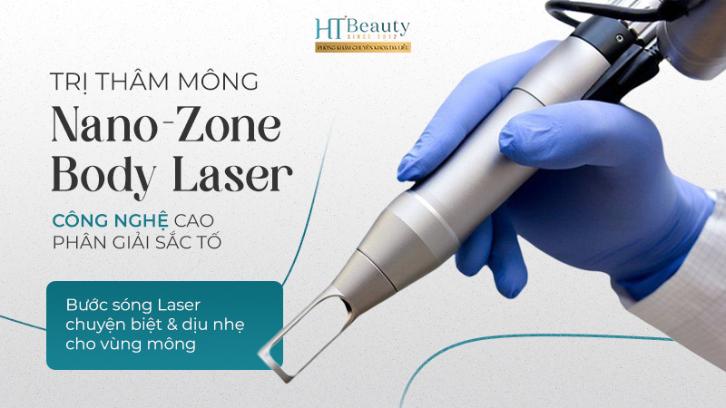 Laser công nghệ cao trị thâm mông