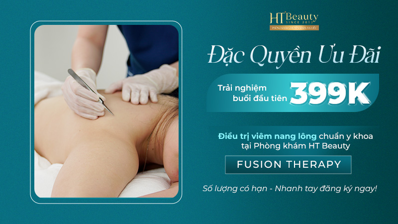 Có nên tự cạy nốt mụn viêm nang lông không